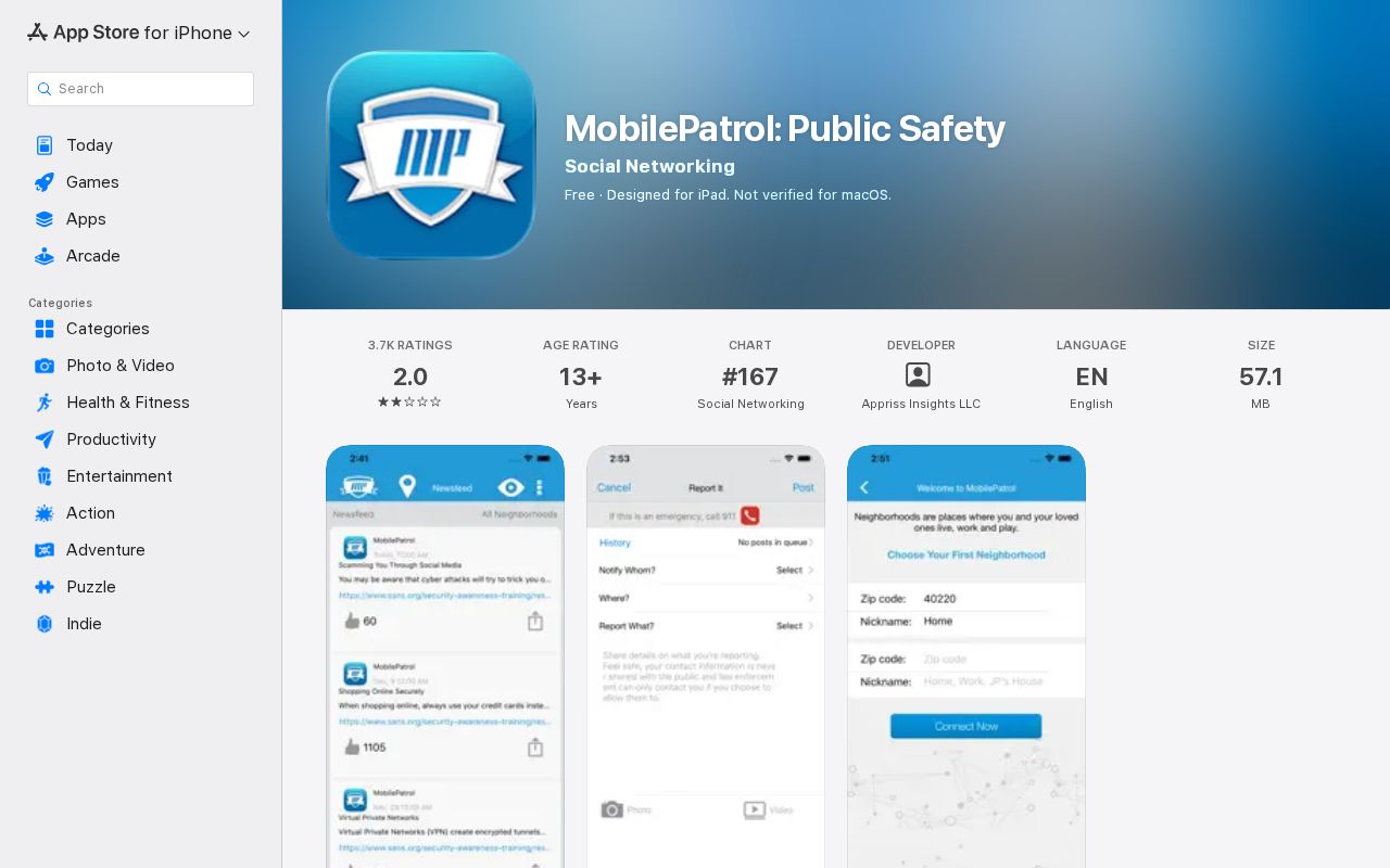 Mobile app context for Muscogee County VINELink inmate checks